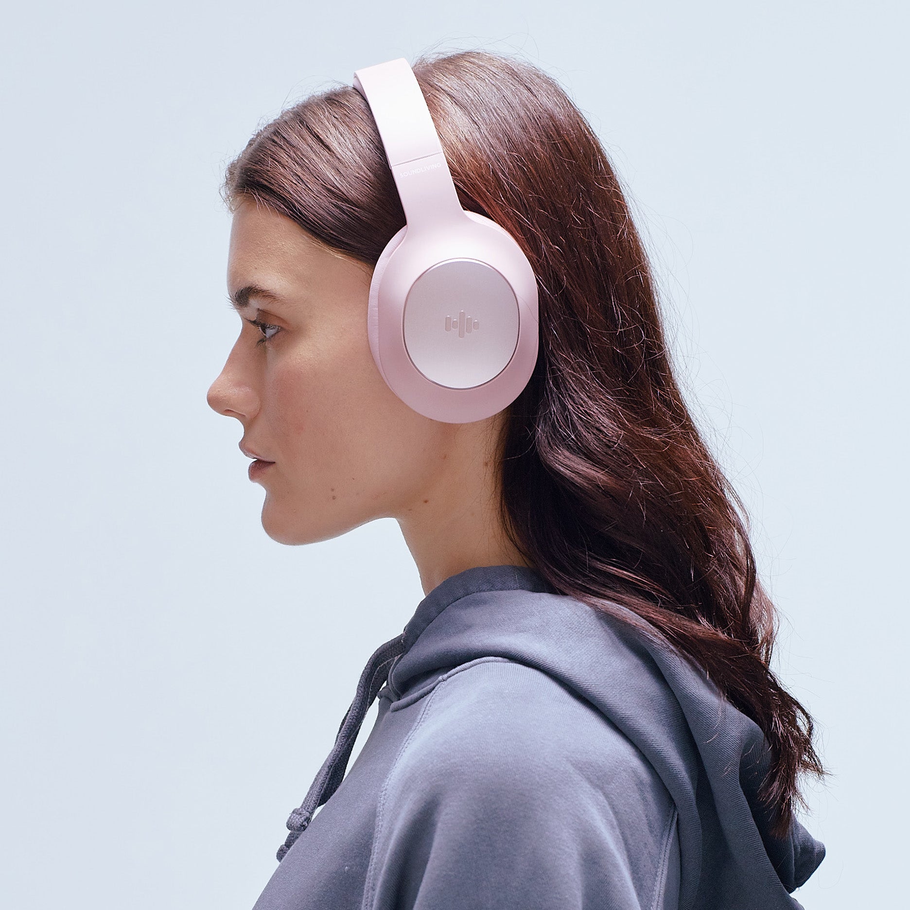 Wave høretelefoner trådløs pink